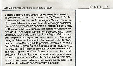 CRA Recebe Especial: Candidato José Sartori